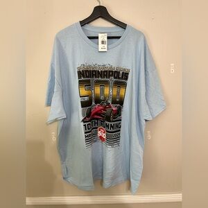 Indianapolis 500 2024 Blue Graphic T-Shirt Size 3XL NWT
